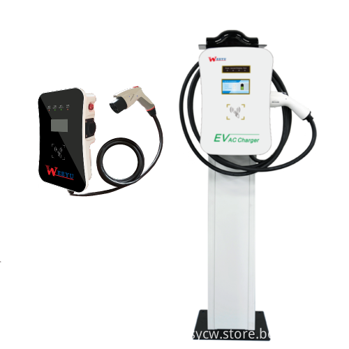 محطة شاحن سيارة EV المثبتة على الأرضية من New Energy Electric Oper